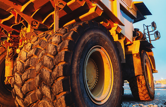 In an effort to reduce operating costs and preserve production levels, fewer and larger ultra-class haul trucks are sent into the pit. In an effort to reduce operating costs and preserve production levels, fewer and larger ultra-class haul trucks are sent into the pit.