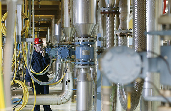 An accurate energy balance is crucial in steam plant management.