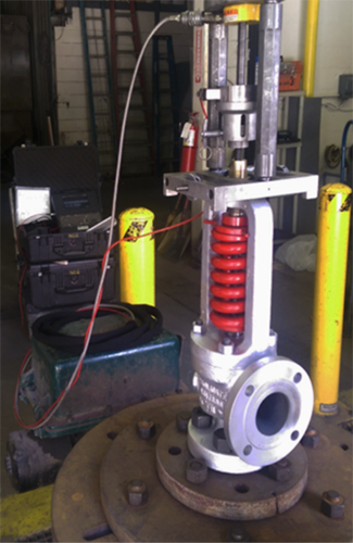 avk safety valve testing factory